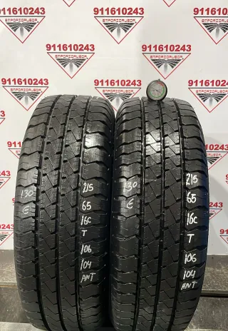 -215 65 16C T GOODYEAR RUED AL 90% VIDA UTIL