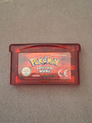 Cartuccia Pokémon Edizione Rubino per Game Boy Advance