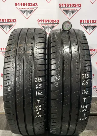 -215 65 16C T MICHELIN RUEDA AL 90% VIDA UTIL