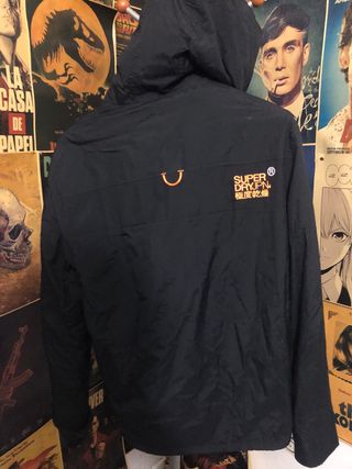 Chaqueta Superdry Arctic Windcheater Polar Negra