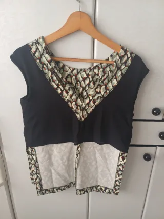 Blusa Zara sin mangas talla S