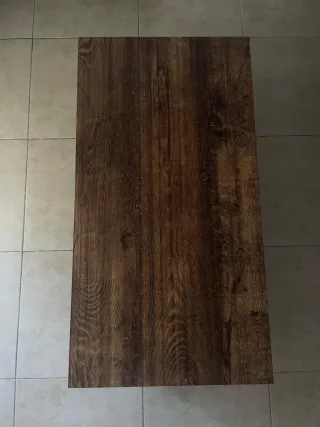 Mesa centro elevable con almacenaje