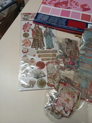 Material Scrapbooking Japonés - Stamperia