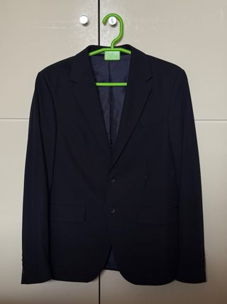 Chaqueta de traje azul