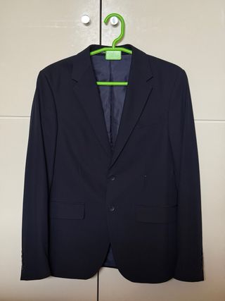 Chaqueta de traje azul