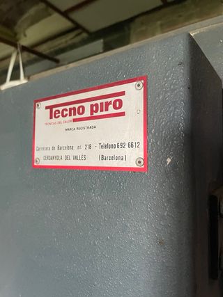 Forn ceràmica TECNOPIRO (Berga)