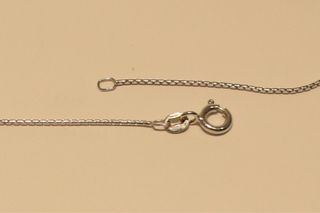 CADENA DE ORO BLANCO 18K/3.3GR