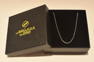CADENA DE ORO BLANCO 18K/3.3GR