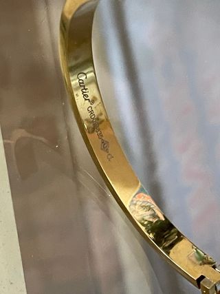 Pulsera Cartier Love Oro Diamantes