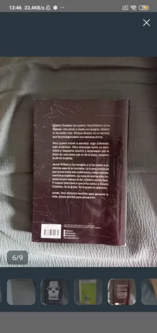 Misery/Un cadáver en la biblioteca