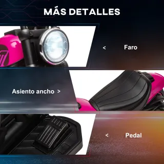 Moto Eléctrica Niños 18-36 Meses Batería
