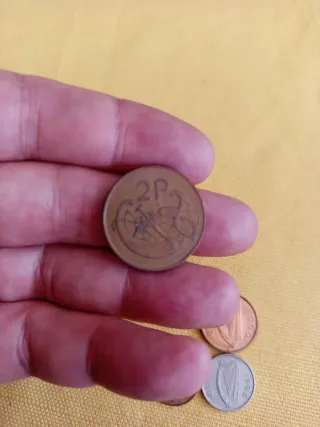 Monedas Irlanda Florin, 50p, 20p, 10p, 5p, 2p