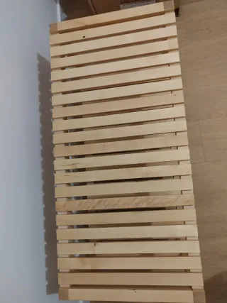 Zapatero de madera bambú Ikea