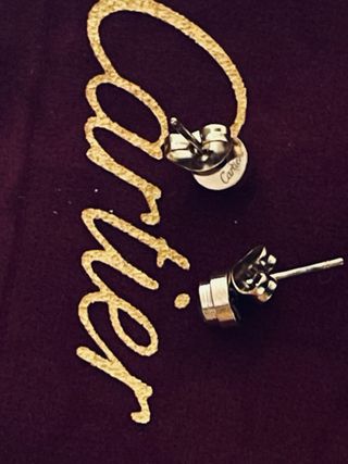 Pendientes Cartier Oro y Diamantes
