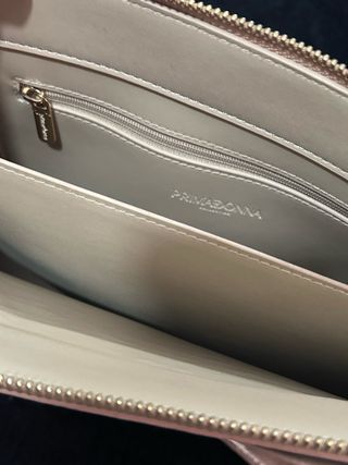 Bolso PrimaDonna grande oro rosa con cadena