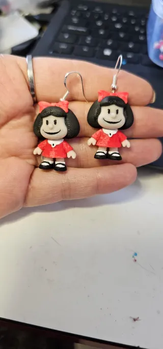 Pendientes Mafalda