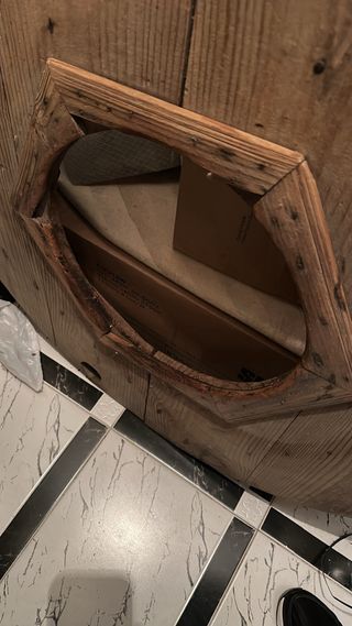 Mesa camilla redonda madera maciza 90cm