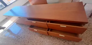 Aparador de comedor de madera de cerezo