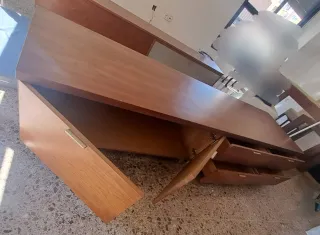 Aparador de comedor de madera de cerezo