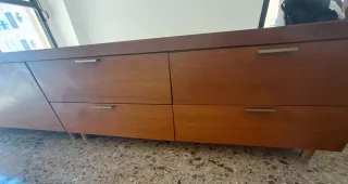 Aparador de comedor de madera de cerezo