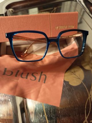 Montatura occhiali Blush Paris blu/bronzo