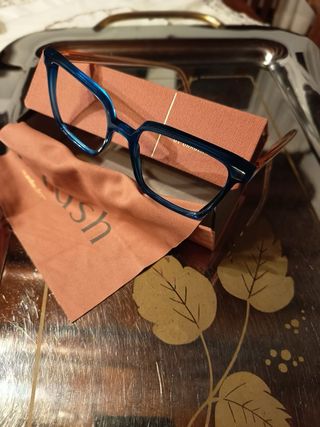 Montatura occhiali Blush Paris blu/bronzo