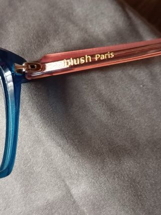 Montatura occhiali Blush Paris blu/bronzo