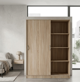 Armario de Puertas Correderas – Color Cambrial