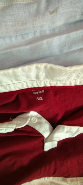4 Polos Manga Larga Talla 5XL.