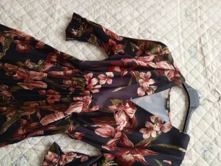 Vestito lungo floreale