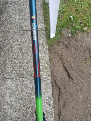 Canna da pesca 4 metri con mulinello