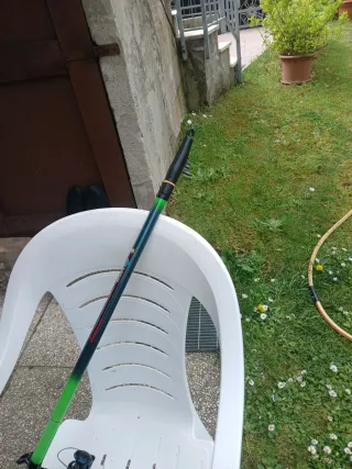 Canna da pesca 4 metri con mulinello