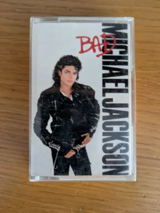 Casete Michael Jackson BAD