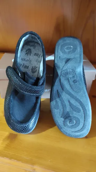 Zapatos para pie diabético negros Garzón