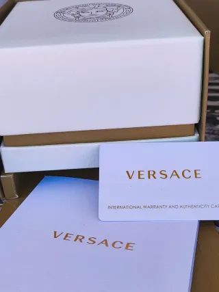 Reloj Versace Shadow 38mm Unisex Oro/Rojo