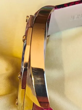 Reloj Versace Shadow 38mm Unisex Oro/Rojo