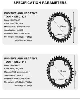 Plato 32T RIDERACE