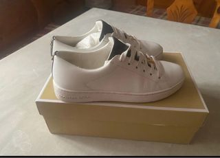 Zapatillas Michael Kors Blancas y Marrones