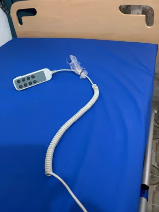Cama articulada eléctrica hospitalaria