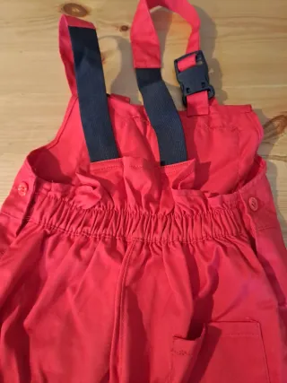 Traje de trabajo junior rojo