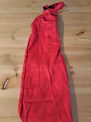Traje de trabajo junior rojo