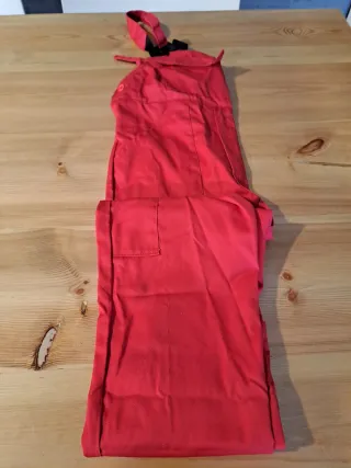 Traje de trabajo junior rojo