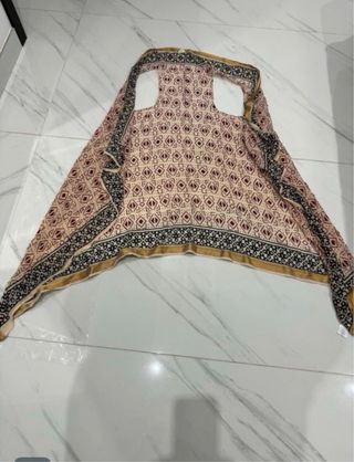 Chaleco estampado mujer talla única