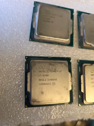 Lote 4 Procesadores Intel Core i5 i7