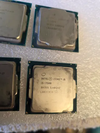 Lote 4 Procesadores Intel Core i5 i7