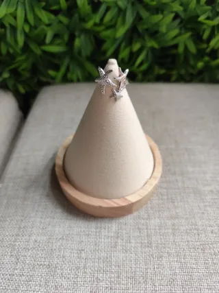 Conjunto Pulsera y Anillo Estrellas Marinas