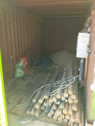 Contenedor marítimo 20 pies con tejado