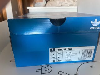 Adidas Forum Low Blancas y Azules