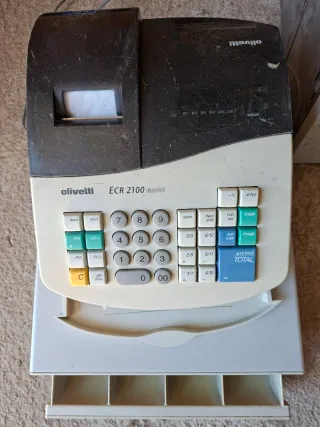 Caja Registradora Olivetti ECR 2100