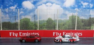 Diorama scala 1:43  F1 Formula 1 auto da corsa